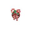 Regalo de Navidad Directo de Fábrica 3 Luces LED Insignia de Ángel Joyería para Fiesta Broche Luminoso para Árbol de Navidad