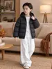 Ropa para niños, chaqueta de plumón para niños, nuevo estilo de invierno 2026, prenda superior de plumón de pato blanco para niños, ropa de invierno cálida para bebé niño