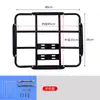 Suporte de Carga para Veículo Elétrico Moufu Suporte para Caixa de Delivery Suporte de Montagem em Carro Suporte para Caixa de Entrega Suporte de Fixação Equipamento de Ciclismo Versão Atualizada(