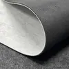 Mouse Pad Teclado Extra Grande de Feltro Cortiça Preto e Cinza, Tapete Ampliado e Espessado para Mesa de Escritório Estudo Computador