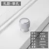 Mueble de Armario con Cajón de Mesita de Noche Minimalista Moderno Puerta de Gabinete Manija Redonda de un Solo Agujero Aleación de Aluminio Espacial Manija Pequeña