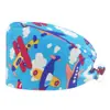 Gorro de Trabajo para Clínica Transfronteriza, Gorro Quirúrgico de Copa Redonda, Gorro sin Visera para Personal Médico, Gorro con Amarre Trasero, Gorro Protector