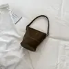 Bolso de axila para mujer 2026 nuevo otoño vintage gamuza Melard bolso de hombro bandolera cubo bolso para teléfono
