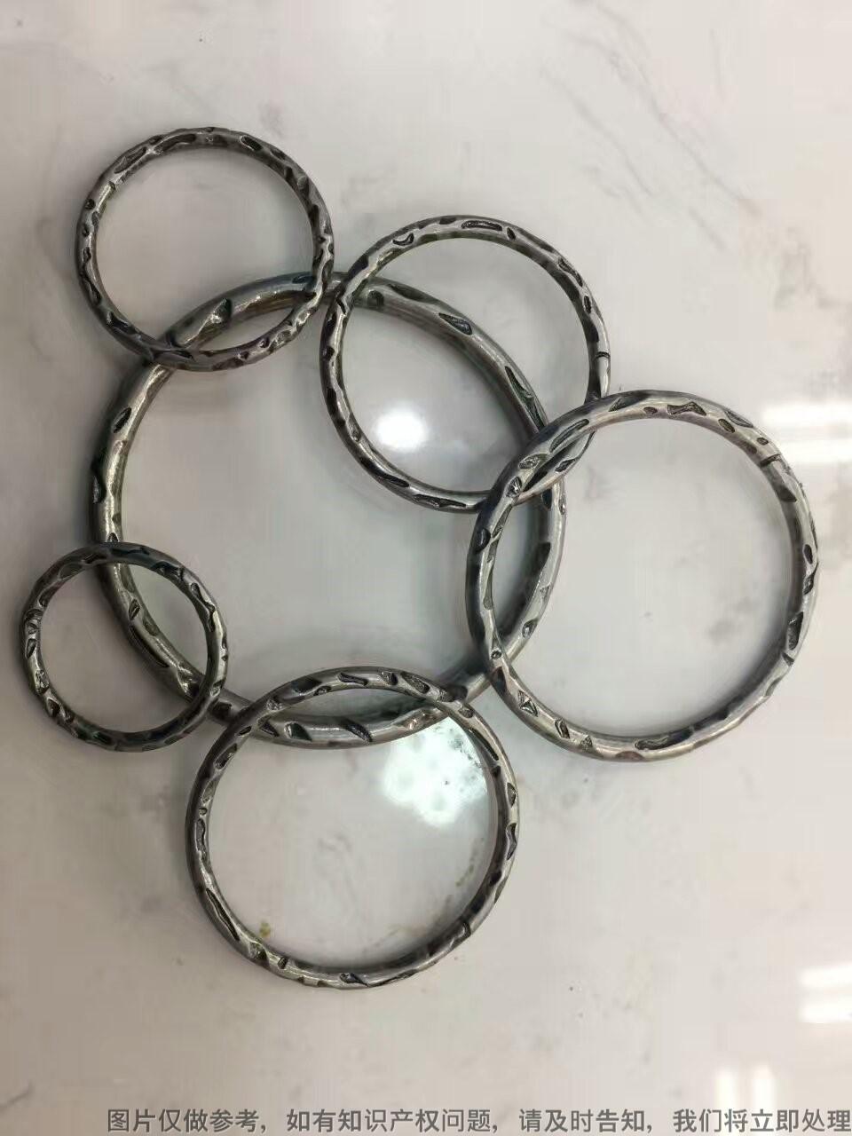 不同规格竹节圆圈 复古合金饰品配件DIY 手工材料 mm55