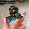 Elegante Pinza de Pelo de Perlas de Camelia Pequeña y Fragante para Cabello Voluminoso de Mujer Pinza de Tiburón para la Parte Posterior de la Cabeza Pinza para el Cabello
