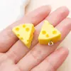 Ins Cálido Amarillo Dibujo Animado Colgante Resina Oso Dulce Hongo Colgante Creativo Accesorios Fabricante