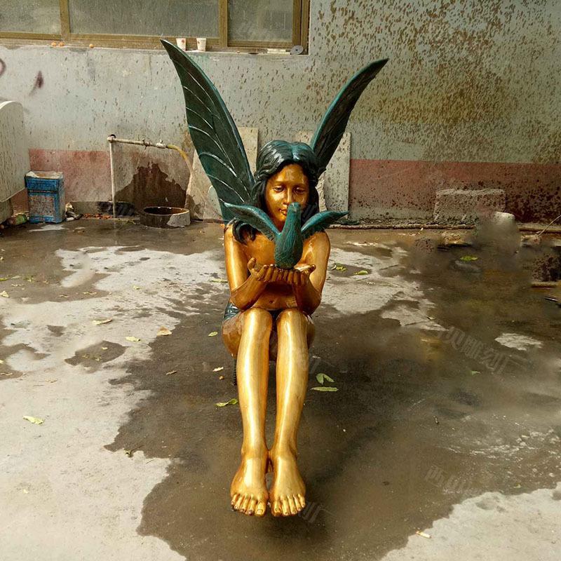 铜欧式美女雕塑详情图32