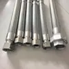 Fabricante de Tubos Metálicos Flexíveis Resistentes a Altas Temperaturas, Tubos Corrugados de Aço Inoxidável, Conexões Flexíveis Macias 304 Resistentes à Corrosão