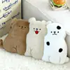 Almofada de Pelúcia Macia Peça Única de Gato e Cachorro, Almofada de Sofá, Almofada de Sesta, Decoração de Sala de Estar Presente Atacado
