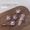 Acessórios de Pedraria para Nail Art K9 Sem Base Bolas de Pedraria Coloridas Versáteis Cor de Ovo de Pombo Peças Decorativas Prontas Estilo Luxo Leve