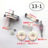Máquina de correas rueda guía de urdimbre y bobinado anillo de tensión tensor resorte guía de hilo guía de hilo pinza de hilo hilo anti-salto