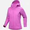 Jaqueta Casual e Confortável Gammhoody Estilo Bird's, Cor Sólida, Soft Shell, à Prova de Vento, Respirável para Mulheres, Personalizável com Texto