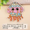 Patches Bordados Atacado Transfronteiriço, Patches Bordados à Máquina, Patches Coloridos de Polvo Gesto Coração, Patches para Decoração de Roupas