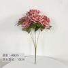 Celebridad de internet 7 cabezas capsicino rosa flor artificial boda hogar decoración suave relieve foto realista decoración transfronteriza
