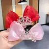 Horquilla de Lazo Super Hada para Niños Corona de Princesa Horquilla Linda Bebé Tocado de Malla Estéreo Niña Pequeña Accesorios para el Cabello