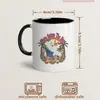 Taza Cerámica Temu Shein Más Vendido Patrón de Elementos Taza de Café Regalo Estampado de Playa