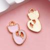 Novo produto transfronteiriço Gotas de óleo 20 Desenhos animados Liga de zinco Jóias Pequeno Pingente DIY Pulseira de contas Brincos Acessórios Material