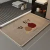Alfombrillas de Piso de Lino Estilo Lujo Ligero Personalizables, Felpudos Absorbentes de Agua y Resistentes al Desgaste para Baño, Alfombrillas Antideslizantes para Piso de Baño, Al por Mayor en Stock