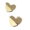 Diseño de nicho único amor tridimensional sentido de personalidad de alto nivel para mujer ins minimalista temperamento japonés y coreano aretes combinables