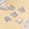 Nuevo Dibujo Animado DIY Animales Marinos Estrella de Mar Concha Accesorios de Resina Pegamento de Crema Funda para Teléfono Móvil Imán de Refrigerador Decoración
