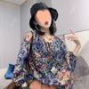 2304 #7 Camiseta de algodón y lino de manga corta para primavera y verano, nueva chaqueta holgada de moda para mujer, edición grande, informal, pantalones, conjunto de dos piezas
