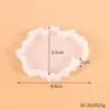 Molde de silicona decorativo para posavasos con forma de gota de cristal de bricolaje con forma de onda irregular