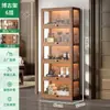 Nuevo Estante de Exhibición Estilo Chino para Sala de Té, Estante para Té, Gabinete de Té Vintage, Gabinete de Almacenamiento, Estante de Exhibición, Gabinete de Exhibición Divisorio para Sala de Estar