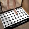 Tapetes de Piso Absorbentes para Baño, Alfombras Gruesas de Felpa para Baño, Tapetes para Pies para Puerta de Baño en Casa, Tapetes Antideslizantes para Baño
