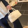 Comércio Exterior Estilo Coreano Bolsa Boston de Mão para Mulheres 2025 Nova Bolsa de Ombro Casual Versátil para Ir ao Trabalho Bolsa Transversal