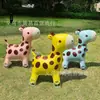 2025 Nuevo Animal con Ruedas para Caminar Globo Estéreo Globo de Cumpleaños para Niños Puesto del Mercado Nocturno Diseño Productos del Puesto