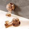 Gancho de Ventosa Transfronterizo, Gancho Adhesivo de Vacío sin Perforaciones, Ventosa de Vidrio Montado en Pared Baño Baño Cocina Gancho Fuerte sin Rastro