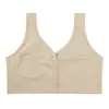 Sujetador Hermoso de Botón Frontal de una Sola Capa para Mujer, Sujetador de Tirante Ancho, Cómodo y Transpirable - Venta al Por Mayor del Fabricante
