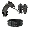 TEMU Amazon Transfronterizo Cinturón Ancho de Doble Capa Medieval Estilo Vikingo Nórdico Accesorios Vintage COSPLAY