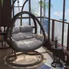 Silla Colgante Columpio de Interior Balcón Doble Ratán Mecedora Nido de Pájaro Silla Colgante Patio Exterior Ocio Uso en Casa para Adultos