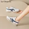 Zapatillas de entrenamiento alemanas transpirables y de moda que hacen que los pies parezcan más pequeños, zapatos de verano para exteriores de una sola suela para mujer, zapatillas deportivas casuales de suela gruesa, simples y cómodos