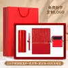 Set de regalo empresarial, taza térmica, cuaderno, regalos con logo personalizado, regalos para eventos corporativos, regalos prácticos para clientes
