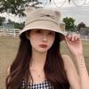 Nuevo sombrero de pescador con orejas de gato, parasol, estilo urbano, estilo occidental, estilo japonés, dibujos animados, para mujer