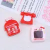 Lindo Miau Miau Muebles Dibujos Animados Pegamento de Crema Hecho a Mano DIY Accesorios de Resina Joyería Hebilla de Zapato Croc Paquete de Materiales para Pasador de Pelo
