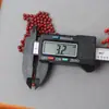 Cinnabar Roxo Areia Dourada Areia Vermelha 3mm Contas Soltas Atacado Alto Teor Roxo Dourado Areia Vermelha 3mm Contas Redondas