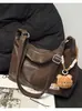 Bolsa Tote Retro de Alta Qualidade Transfronteiriça 2025 Novo Estilo Simples Versátil para o Dia a Dia Bolsa de Ombro Bolsa Transversal Fashion