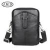 Bolsa de Ombro Personalizada em Couro Genuíno Jiamaida Grão Couro de Vaca Portátil Compacta Multifuncional Couro de Vaca Primeira Camada Bolsa Transversal para Celular