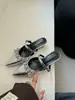 Chinelos Baotou Sapatos Femininos Uso Externo 2026 Novo Estilo Salto Plataforma Bico Fino Francês Mules de Calçar