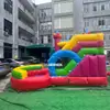 Castelo Inflável com Escorregador para Crianças, Pula-Pula Inflável Colorido, Equipamento de Brincadeira Aquática para Exterior, Grandes Quantidades a Ótimos Preços