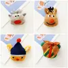Navidad Bricolaje Algodón Felpa Muñeco de Nieve Reno Papá Noel Pasador Tocado Zapatos Calcetines Bolsa Accesorios Accesorios Decorativos