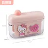 Caja mini de almacenamiento de hilo dental Sanrio, caja de exhibición de plástico transparente, caja especial para hilo dental, sensación de lujo ligero y alta gama