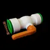 Unión por Fusión Libre de Calor PPR 32025 Válvula de Bola Codo de PVC Codo en T de Conexión Rápida Accesorios para Tubería de Agua PE Libre de Calor 4 40