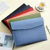 Maletín de Cuero Transfronterizo A4 con Patrón de Lichi, Bolso para Documentos de Reunión de Negocios, Maletín de Almacenamiento, Logo Personalizado