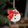 Resina Vintage Natal Pintado Resina Floco de Neve Amor Estrela de Cinco Pontas Decorações de Árvore de Natal Pingente Arranjo