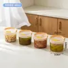 BNBS Recipiente Hermético de Plástico para Pepinillos Grado Alimenticio Caja de Almacenamiento para Rábanos Encurtidos Caseros Caja Multiespecificación para Conservar Fresco