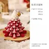 Velas Perfumadas de Árbol de Navidad al por Mayor Caja de Regalo de Pino Árbol Creativo Hecho a Mano Fragancia Ligera Ins Souvenirs Festivos